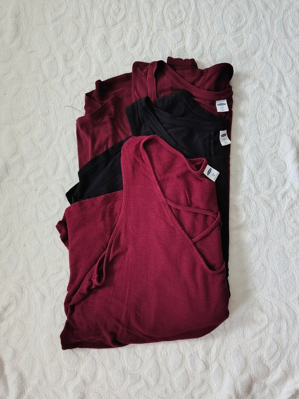 Lot Of 3 Old Navy Luxe Tank Tops L XL